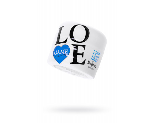 Мастурбатор нереалистичный Lovegame High pressure convex, TPE, белый, 15 см