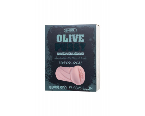 Мастурбатор реалистичный вагина Olive, XISE, TPR, телесный, 16.4 см.