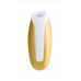 Вакуум-волновой бесконтактный стимулятор клитора Satisfyer Love Breeze, силикон, золотой, 9,5 см.