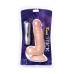 Реалистичный вибратор TOYFA RealStick Nude, PVC, телесный, 7 режимов вибрации, 20 см