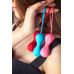 Набор вагинальных шариков Satisfyer Balls C02 Double, силикон, ассорти, Ø 3,2 см.