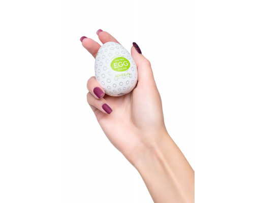 Нереалистичный мастурбатор TENGA № 2 Clicker, TPE, белый, 6,1 см