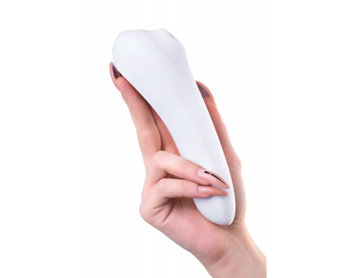 Вакуум-волновой бесконтактный стимулятор клитора Satisfyer Dual Pleasure, силикон, белый, 17,9 см.