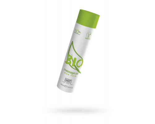 Массажное масло HOT BIO Massage oil aloe vera 100 мл.