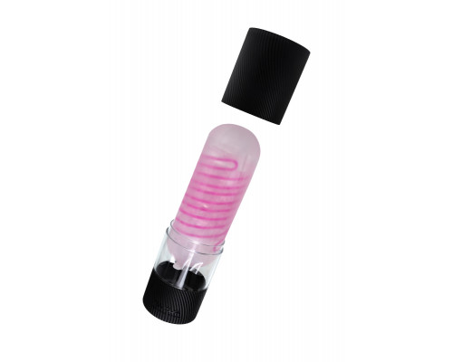 Нереалистичный мастурбатор TENGA SPINNER  Brick, TPE, прозрачный, 13 см