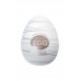 Нереалистичный мастурбатор TENGA № 6 Silky, TPE, белый, 6,1 см
