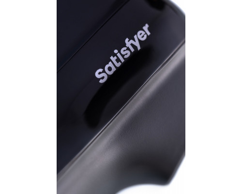 Мастурбатор нереалистичный Satisfyer Men Vibration, силикон, чёрный, 14,5 см.