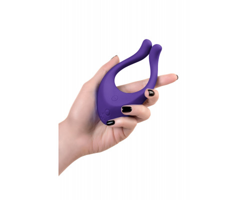 Многофункциональный стимулятор для пар Satisfyer Partner Multifun 1, силикон, фиолетовый, 13,5 см.