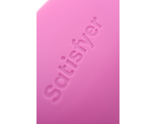 Вакуум-волновой бесконтактный стимулятор клитора Satisfyer Curvy 3+, силикон, розовый, 14,5 см.