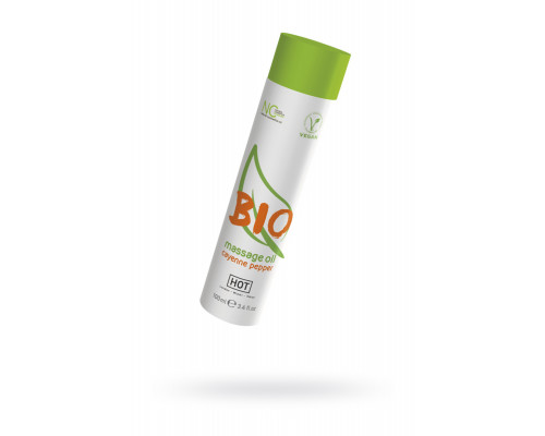 Массажное масло HOT BIO Massage oil cayenne pepper 100 мл.