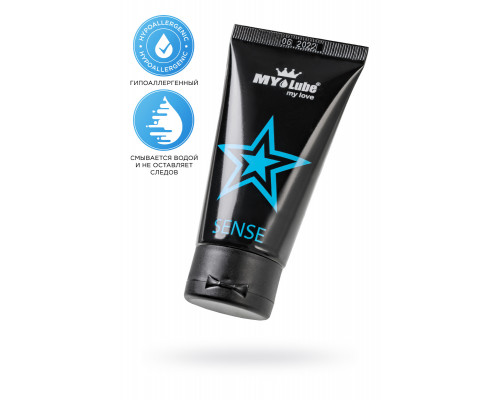 Классический лубрикант MyLube, Sense, на водной основе, 50 мл
