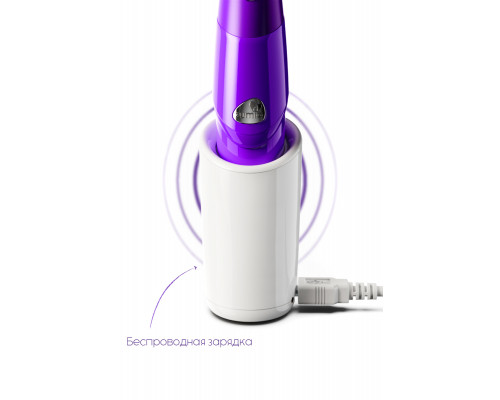 Стимулятор клитора с ротацией Zumio X,фиолетовый,ABS пластик, 18 см