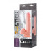 Реалистичный вибратор TOYFA RealStick Elite Vibro, TPR, телесный, 7 режимов вибрации, 20 см