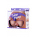 Мастурбатор реалистичный TOYFA Juicy Pussy Scarlett с вибрацией, вагина и анус, TPR, телесный, 17 см