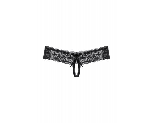 Трусики из кружева SoftLine Collection, чёрный, S/M