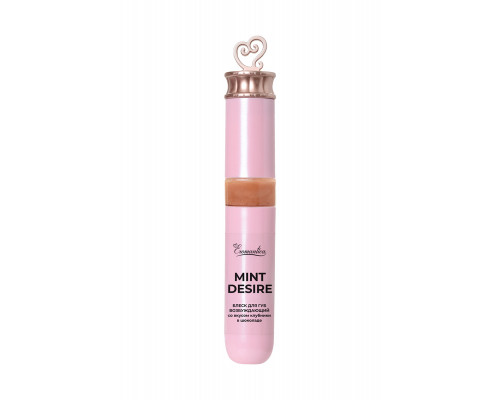 Блеск для губ возбуждающий Eromantica «Mint desire» со вкусом клубники в шоколаде, 10 мл