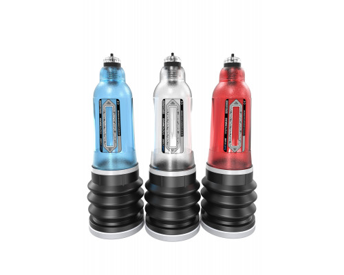 Помпа для пениса Bathmate HYDROMAX5, ABS пластик, голубая, 26 см (аналог Hydromax X20)