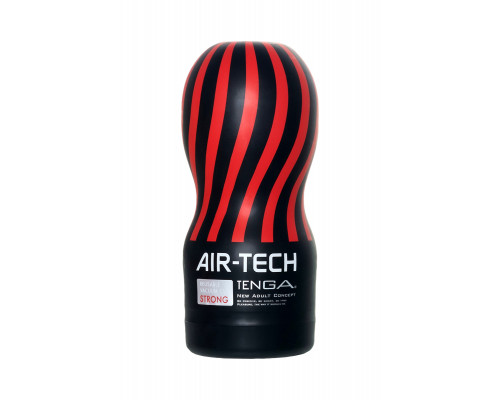 Нереалистичный мастурбатор TENGA  Air-Tech Strong, TPE, белый, 15,5 см