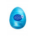 Нереалистичный мастурбатор TENGA Egg Cool, TPE, Синий, 7 см