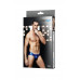 Танга wetlook Candy Boy Martin на кнопках, синие, OS