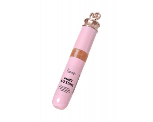 Блеск для губ возбуждающий Eromantica «Mint desire» со вкусом клубники в шоколаде, 10 мл