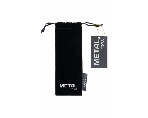 Уретральный плаг TOYFA Metal фигурный с кольцом в основании, серебряный