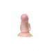 Реалистичный фаллоимитатор TOYFA RealStick Nude, PVC, телесный, 14,5 см