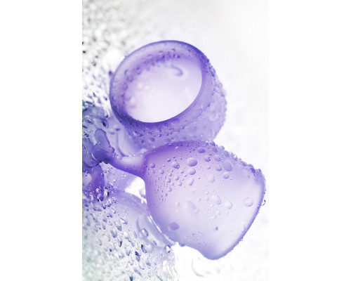 Менструальная чаша Satisfyer Feel Secure, 2 шт в наборе, силикон, фиолетовый