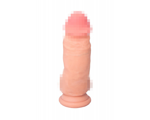 Реалистичный фаллоимитатор TOYFA RealStick Elite Oliver, TPR, телесный, 18,5 см