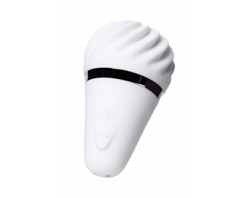 Вибромассажер Satisfyer  Layon 4, Sweet sensation, силикон, белый, 9,6 см.