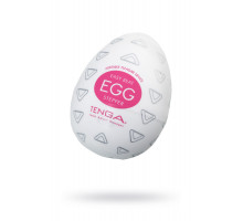 Нереалистичный мастурбатор TENGA № 5 Stepper, TPE, белый, 6,1 см
