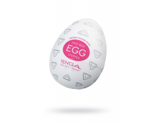 Нереалистичный мастурбатор TENGA № 5 Stepper, TPE, белый, 6,1 см