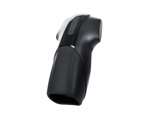 Мастурбатор нереалистичный Satisfyer Men Vibration, силикон, чёрный, 14,5 см.