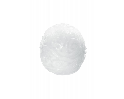 Нереалистичный мастурбатор TENGA №10 Cloudy, TPE, белый, 6,1 см
