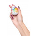 Нереалистичный мастурбатор TENGA Egg  Shiny Pride Edition, TPE, белый, 6,1 см