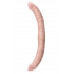 Двусторонний фаллоимитатор TOYFA RealStick Nude реалистичный, PVC, телесный, 42,5 см