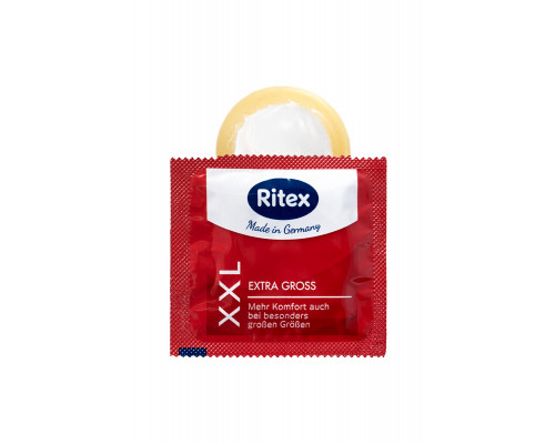 Презервативы RITEX XXL №3, увеличенного размера, латекс, 20 см
