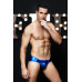 Танга wetlook Candy Boy Martin на кнопках, синие, OS