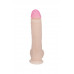 Фаллоимитатор неоскин на присоске REAL Next Lovetoy, TPR, телесный 25,5 см