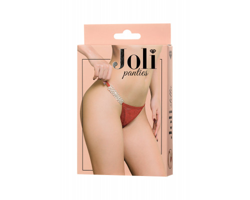 Трусики со стразами Joli Stella, красный, OS