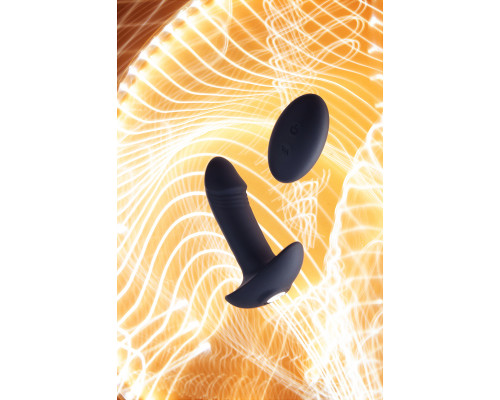 Стимулятор простаты PPP Enkakuzeccho DEEP ANAL VIBE, силикон, черный, 10,2 см