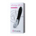 Вибратор Mystim Sizzling Simon  силиконовый  с электростимуляцией чёрный, 27см