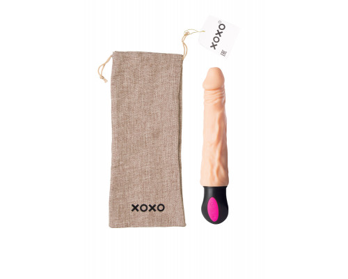 Мешочек XOXO, текстиль, коричневый, 34*14,5 см