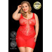 Платье Candy Girl Ella красное, 2XL