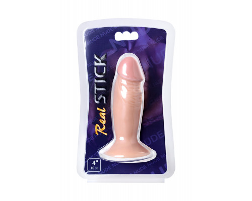 Реалистичный фаллоимитатор TOYFA RealStick Nude, PVC, телесный, 12,5 см