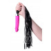 Нереалистичный вибратор Black & Red by TOYFA, силикон, розовый, 16 см, Ø 3,5 см