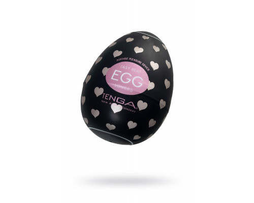 Нереалистичный мастурбатор TENGA Egg Lovers, TPE, черный, 6,1 см