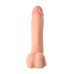 Реалистичный вибратор TOYFA RealStick Elite Vibro, TPR, телесный, 7 режимов вибрации, 20 см