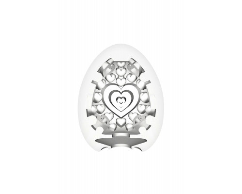 Нереалистичный мастурбатор TENGA Egg Lovers, TPE, черный, 6,1 см