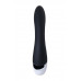 Вибратор Mystim Sizzling Simon  силиконовый  с электростимуляцией чёрный, 27см